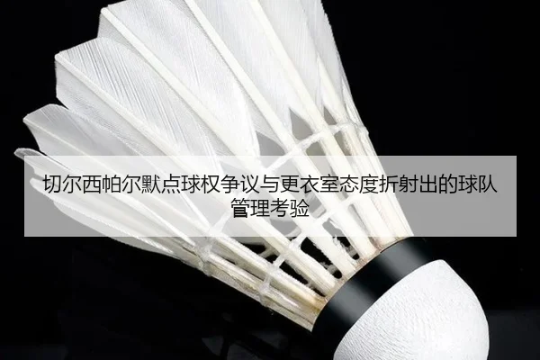 切尔西帕尔默点球权争议与更衣室态度折射出的球队管理考验